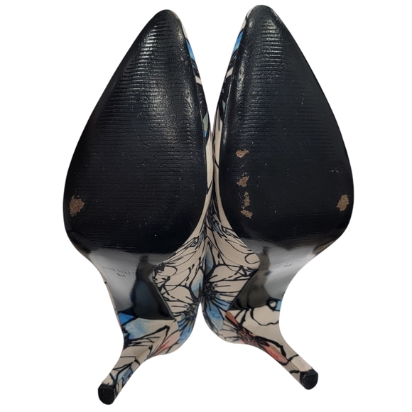 Nine West Women's Floral High Heel Shoes - Picture 11 of 17